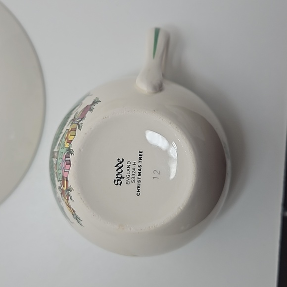 Spode Christmas Tree Cup and Saucer Set EXCELLENT CONDITION - Picture 7 of 7